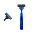 3-Layer Swedish Steel Razor with Lubricating Strips