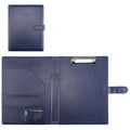 A4 Pu Leather Clipboard Folder With Magnetic Closure