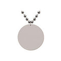 Mardi Gras Beads With 2.5" Medallion