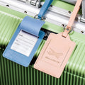 Pu Leather Luggage Tags