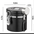 Stainless Steel Coffee Canister
