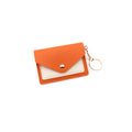Candy Color Keyring Card Holder Wallet