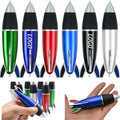 4 in 1 Multicolor Fat Rocket Shape Pen