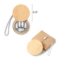 Bamboo and Wood Data Cable Storage Box