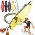 Custom Metal Surfboard Beer Bottle Opener Keychain