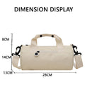 Waterproof Oxford Cylindrical Sports Gym Fitness Bag
