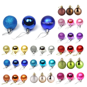 1.57 Inch Christmas Balls Ornaments