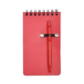 Pocket Sized Spiral Jotter Notepad Notebook with Pen