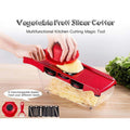 Stainless Steel 6 Piece Home Kitchen Vegetable Slicer Set