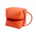 Large Capacity Portable Square Solid Color Cosmetic Bag