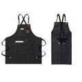 Cotton Canvas Cross Back Adjustable Apron