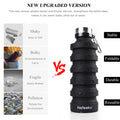 Collapsible Silicone Water Bottle