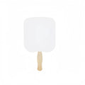 Paper Fan With Square Wooden Handle