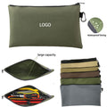 Multipurpose Tool Bag Metal Zipper Pouch With Carabiner