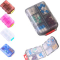 10 Compartments Travel Pill Box