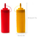 Reusable Squeeze Condiment Bottle Dispenser 300ML