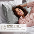 Satin Pillowcase For Hair And Skin Set Of 2