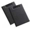 PU Leather Bifold Board Holder File Folder