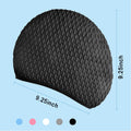 Silicone Generic Adults Swimming Cap For Long/Curly