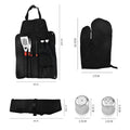 7 Pcs Apron BBQ Tool Set