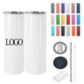 20oz Stainless Steel Insulated Water Bottle with Straw