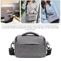 Portable Gray Camera Bag Handheld Shoulder Carry Case