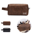 Genuine Leather Toiletry Bag