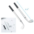 Plastic Golf Club Ballpoint Pen With Rubber Cover