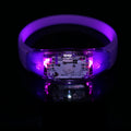 Music Control Sound Activated Flashing LED Strobe Bracelets