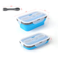 30 Fl Oz Folding Silicone Crisper With Spork