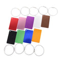 Aluminum Airplane Travel Luggage Tag