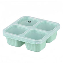 Food Box Snack Box Four Compartments Snack Plate