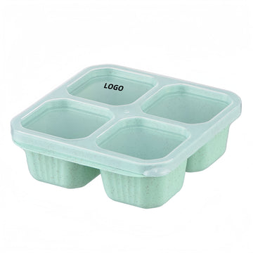 Food Box Snack Box Four Compartments Snack Plate