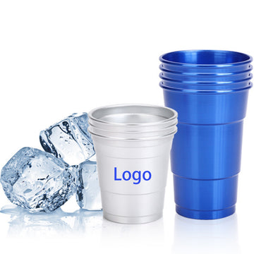 16 Oz Aluminum Reusable Beer Cup