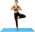 Full Length PVC Yoga Mat And Carrying Strap-Ocean