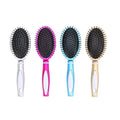 Hair Brush Oval Shape Soft Comb Teeth