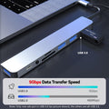 Aluminum 8-in-1 USB Dock