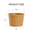 8 oz Paper Ice Cream Cups
