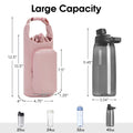 Crossbody Tote Water Bottle Strap Bag