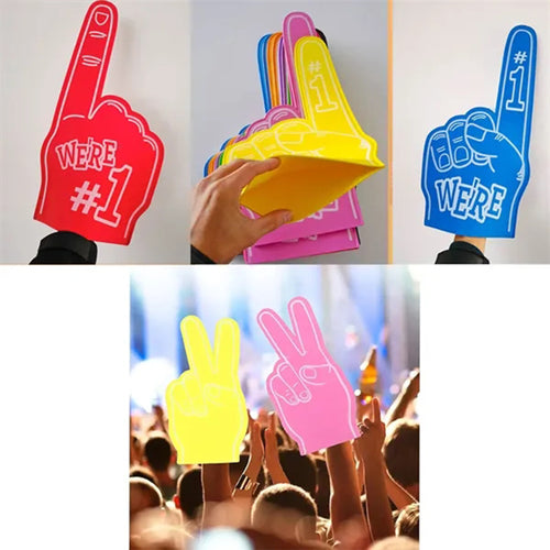 18 Inch Foam Fingers Cheering Gloves