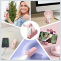 5-in-1 Folding Handheld Fan