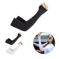 Unisex Sun Protection Arm Sleeves With Thumb Holes