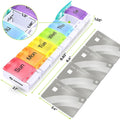 Travel Weekly Pill Box 7-Day - BPA-Free Medicine Case