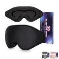 3D Sleep Mask Light Blocking Eye Cover With Adjustable Strap