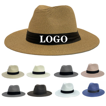 Wide Brim Straw Panama Hat