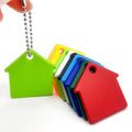 House-Shaped PVC Keychain