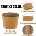 Eco Kraft Coffee Cup Sleeve