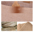 Rough Linen Patchwork Tote Bag