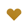 Cute Leather Heart Corner Bookmark
