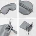 Eye Mask With Drawstring Bag Set